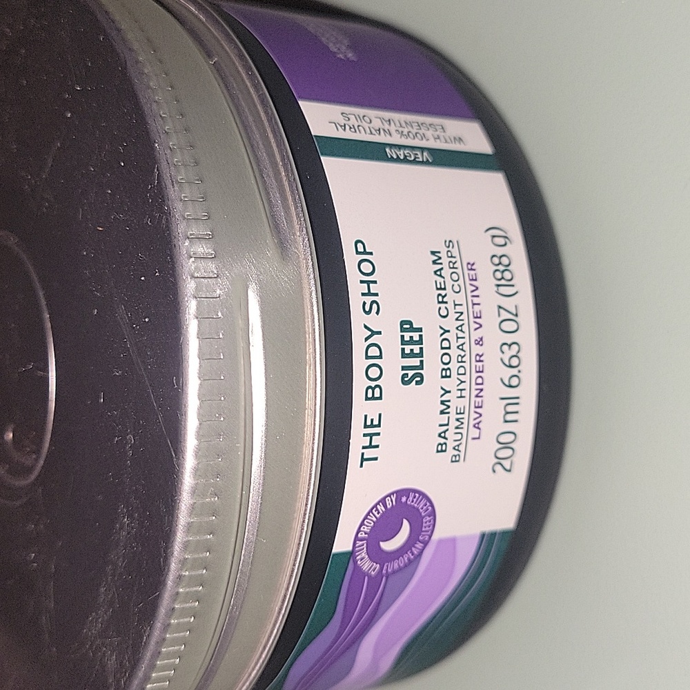 Lavender body cream